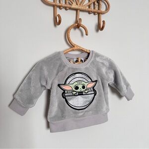 Star Wars 6mo Gray Sweatshirt